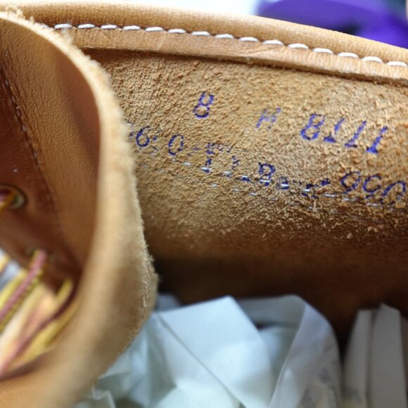 LL Bean Boots 8 Brown 8 Eye Made in Maine USA - Picture 9 of 9